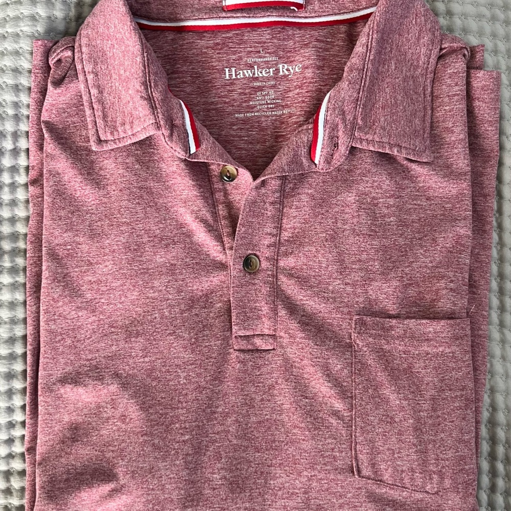 Hawker Rye Men’s Large polo